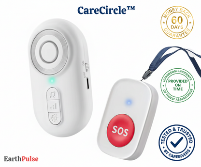 CareCircle™ Wireless Caregiver Pager System - Hear Mom from Any Room, No Monthly Fees