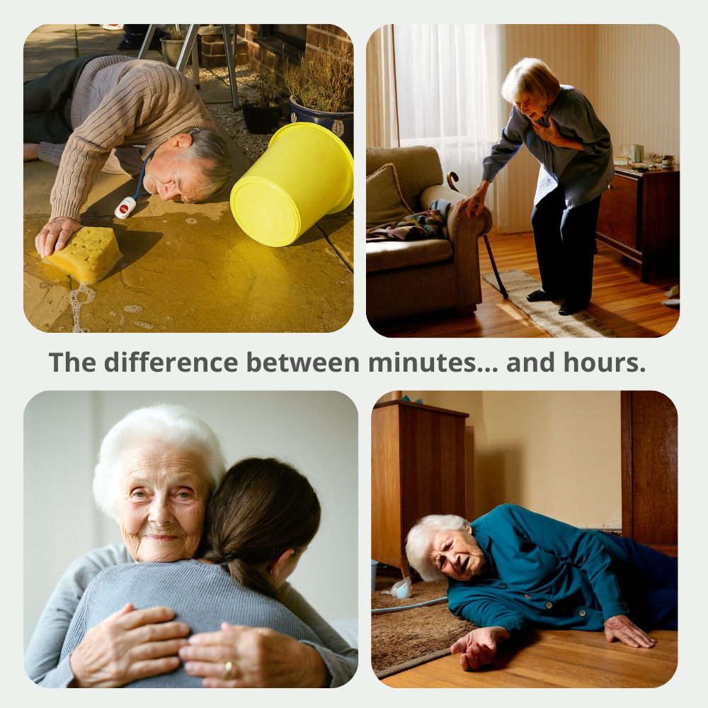 CareCircle™ Wireless Caregiver Pager System - Hear Mom from Any Room, No Monthly Fees