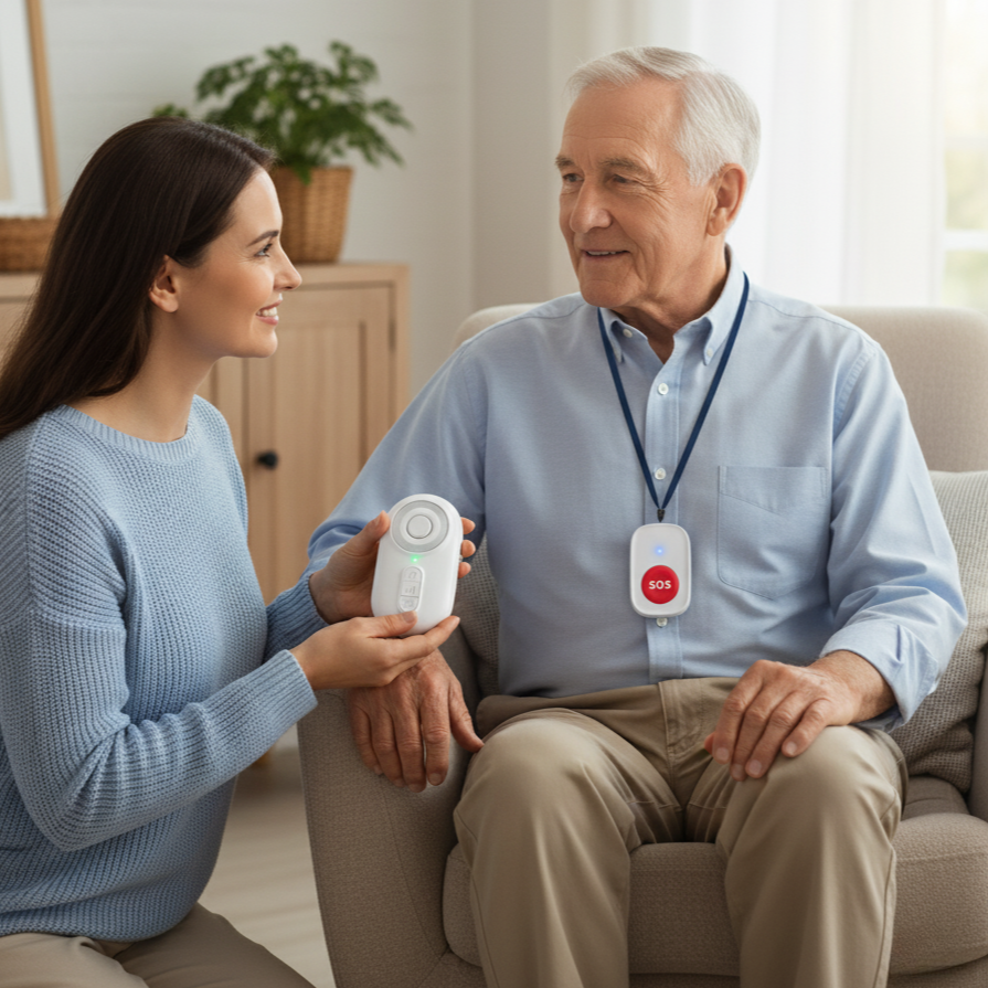 CareCircle™ Wireless Caregiver Pager System - Hear Mom from Any Room, No Monthly Fees